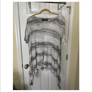 “By Together” Gray Marble Top with Longer Sides